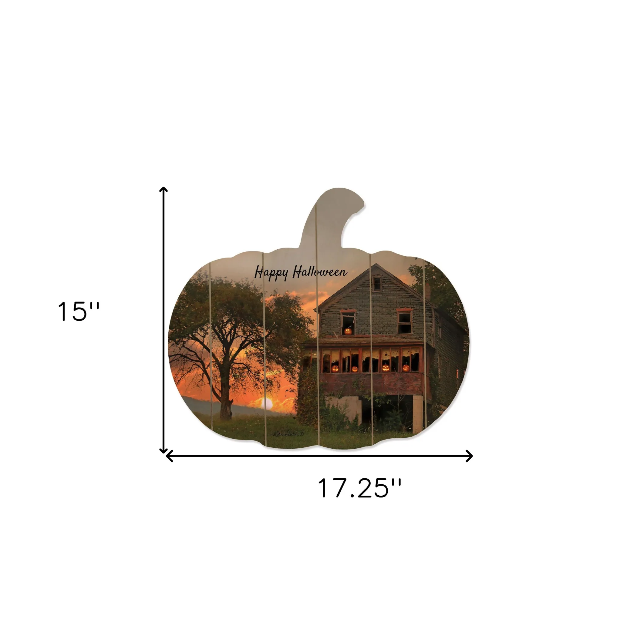 Happy Halloween Unframed Print Wall Art - Image 2
