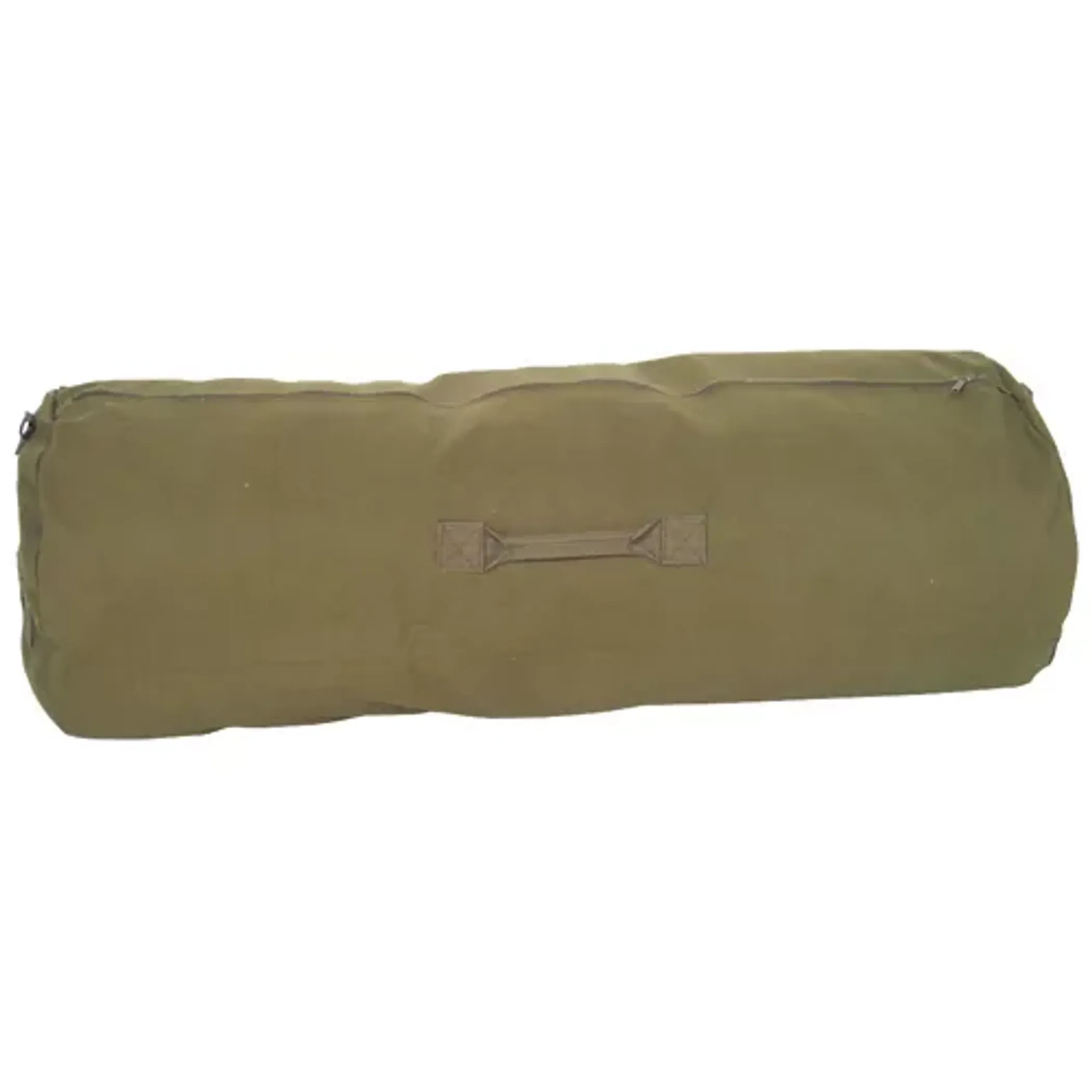GI Style 21 X 36 Zippered Duffle Bag - Olive Drab - Image 2